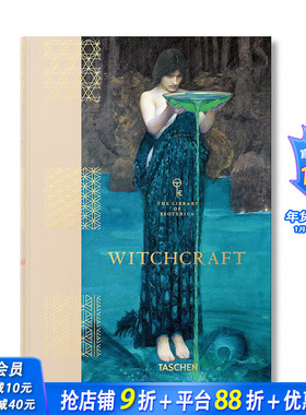 【现货】英文原版 秘传图书馆:魔法 Witchcraft 从古到今 艺术收藏 正版进口图书画册 The Library of Esoterica 善优图书