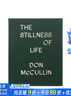 【预售】生命的静默 Don McCullin The Stillness of Life 原版英文摄影作品集 静物风景摄影 正版进口书