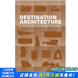 Phaidon Architecture Guide Essential 1000 建筑 Editors 目 The Buildings Contemporary 与材料构造 建筑风格 预售