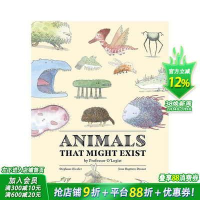 【现货】可能存在的动物Animals That Might Exist by Professor O'Logist 自然百科青少年科学启蒙读物图集书 英文原版 图