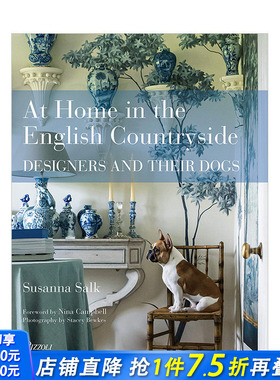 【预售】At Home in the English Countryside英式田园家居:设计师和狗