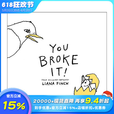 【现货】是你毁了它 纽约客漫画家Liana Finck You Broke It!  原版英文漫画书 正版进口图书