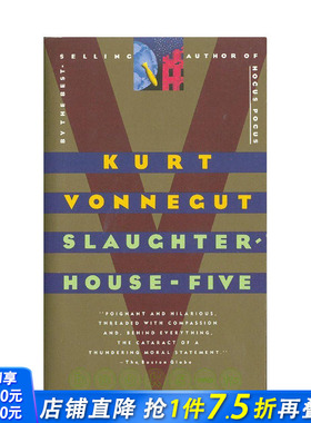 【现货】英文原版 弟五屠宰场 Slaughter House Five 英文传记 正版进口书籍 善优图书