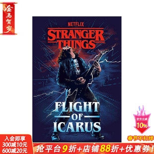 【预售】怪奇物语:伊卡洛斯飞行 Stranger Things: Flight of Icarus 原版英文文学小说 正版进口图书