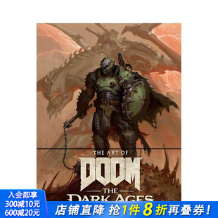 游戏设定集 进口书 正版 Dark 预售 毁灭战士：黑暗时代 Ages Art The 英文艺术插画原画设定集 原版 DOOM