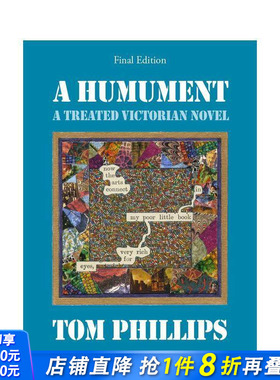 【预售】人文 维多利亚时代的小说 A Humument: a Treated Victorian Novel 原版英文艺术画册画集 正版进口书