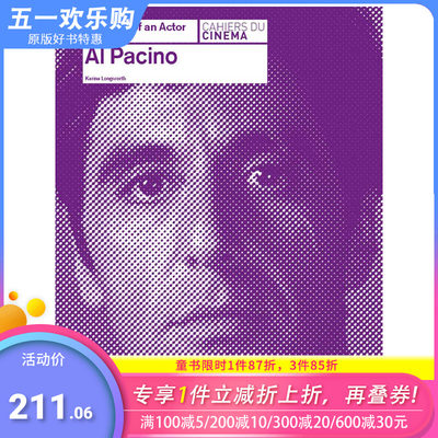 【预售】【Anatomy of an Actor演员的剖析】Al Pacino，阿尔·帕西诺 英文原版电影图书