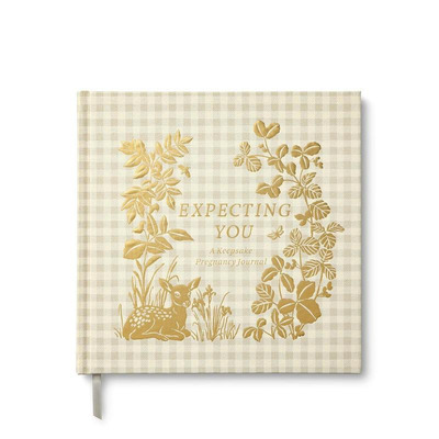 【预售】期待你—孕期纪念册 Expecting You: A Keepsake Pregnancy Journal 原版英文生活综合 正版进口书
