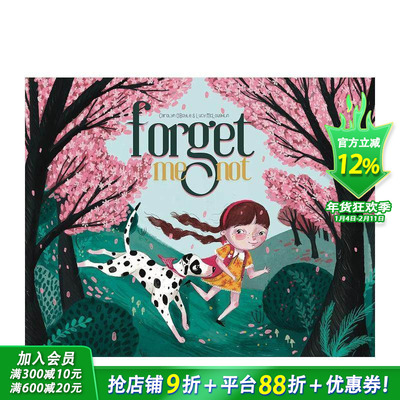 【现货】勿忘我 Forget Me Not 英文儿童插画故事绘本 进口童书