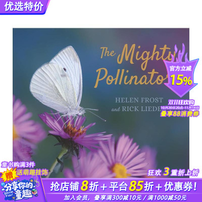 【预售】强大的传粉者 The Mighty Pollinators 英文儿童插画科普故事绘本 进口童书