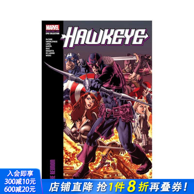 【预售】鹰眼现代史诗合集：重聚 Hawkeye Modern Era Epic Collection: The Reunion 原版英文漫画书 正版进口书