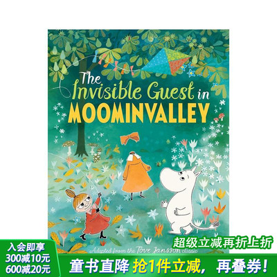 【预售】姆明谷的不速之客 The Invisible Guest in Moominvalley 英文儿童插画故事绘本 进口童书