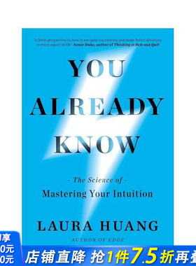 【预售】你心所向：直觉驯服的科学 You Already Know: The Science of Mastering Your Intuition 原版英文社会科学 正版进口书