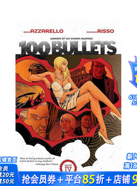 【预售】DC漫画 100颗子弹 卷4（新版） 100 Bullets Book Four (New Edition) 原版英文漫画书 黑色犯罪系列 正版进口书