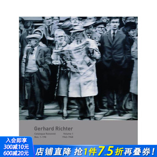 卷一 进口书 正版 Volume 预售 格哈德·里希特作品集 Richter Gerhard 英文艺术画册画集 Catalogue 原版 Raisonné.