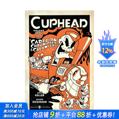 【预售】英文原版 茶杯头弟2卷：历代志与浩劫 Cuphead Volume 2: Cartoon Chronicles & Calamities 英文漫画 正版进口书籍