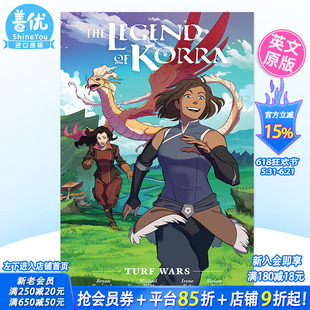 【预售】英文漫画 科拉的传说:草地战争图书馆版 The Legend Of Korra: Turf Wars Library Edition 正版进口书籍Dark Horse
