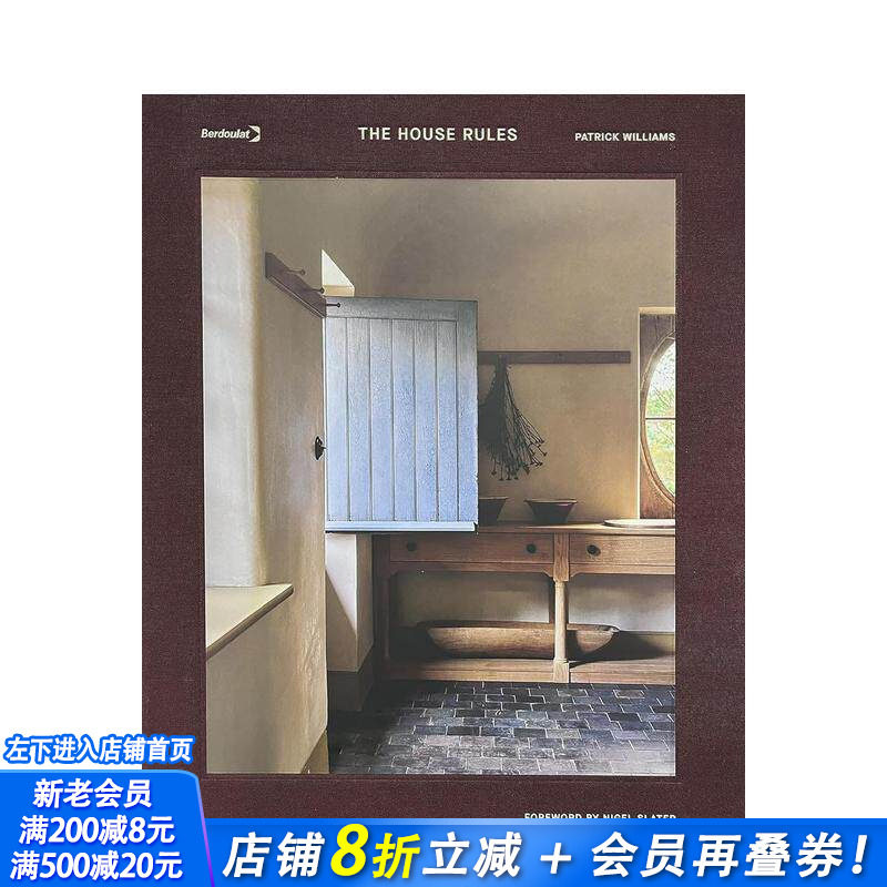 【预售】宅邸法则:英国经典复古室内设计精粹 The House Rules 原版英文室内设计装饰 正版进口书