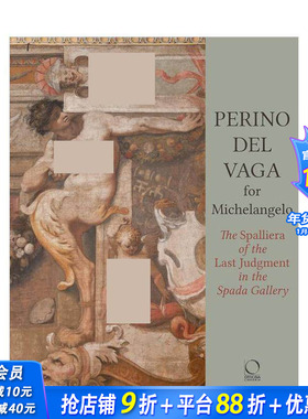 【预售】为米开朗基罗创作的佩里诺?德尔?瓦加 Perino del Vaga for Michelangelo 原版英文艺术画册画集 正版进口书