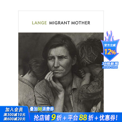 【预售】英文原版 多萝西娅-兰格作品集 【MoMA One】Dorothea Lange 纪实摄影 正版进口书籍艺术画册 善优图书