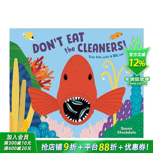 【预售】不要吃清洁工！ Don't Eat the Cleaners! 英文儿童插画科普绘本 进口童书
