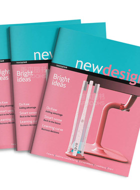 订阅 new design 设计创意杂志 英国英文原版 年订6期 A139 年订6期