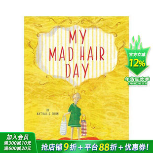 【现货】我头发乱糟糟的一天My Mad Hair Day 3-6岁儿童日常生活趣事故事绘本 英文原版 Nathalie Dion