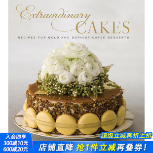 Recipes and 现货 Cakes Karen 餐饮 图书籍进口正版 for Extraordinary Desserts Sophisticated Bold Krasne 原版