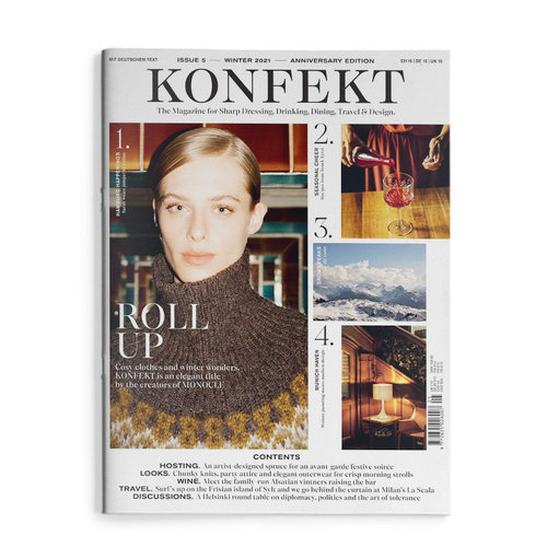 【现货】【单期杂志】【Monocle出版】KONFEK 欧洲旅游城市文化生活资讯杂志 ISSUE5期 2021年11月 英国英文版 期刊进口原版 图书