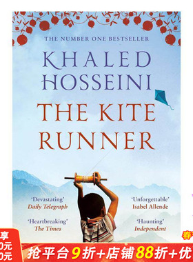 【预售】追风筝的人 The Kite Runner 原版英文文学小说 正版进口书