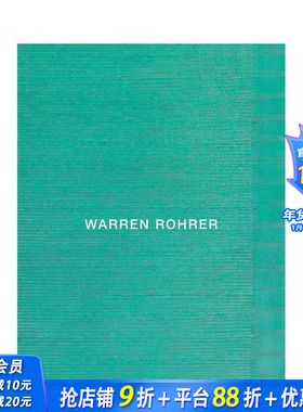 【预售】沃伦·罗勒 Warren Rohrer 原版英文艺术画册画集 正版进口书
