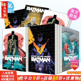 【现货多册选拍】蝙蝠侠1-5卷：垂死之城/黑暗牢笼/小丑的一年/哥谭蝙蝠侠/故障保护 英文漫画精装平装进口书Batman:Dark Prisons