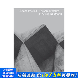 英文室内设计装 拥挤空间：阿尔弗雷德纽曼 Packed Space Architecture 原版 饰 Neumann 建筑 Alfred 进口书 正版 The 预售