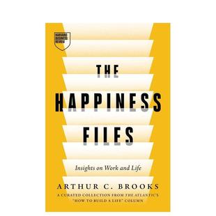 幸福檔案：亞瑟·布魯克斯 預售 Happiness 工作與人生洞見 Files The 英文心靈勵志 進口書 正版 原版