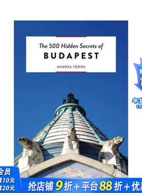 【现货】英文原版 【500个隐藏的秘密旅行指南】布达佩斯 The 500 Hidden Secrets of:Budapest 英文旅行 正版进口书籍