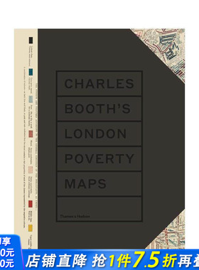 【现货】查尔斯·布茨社会评估调查:伦敦贫困人扣分布图 Charles Booth’s London Poverty Maps 原版英文社会科学 正版进口书