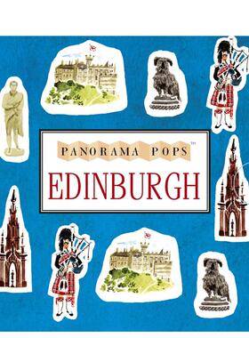 【现货】【全景立体旅行系列】爱丁堡 Edinburgh:Panorama Pops 英文儿童立体趣味科普绘本 进口童书