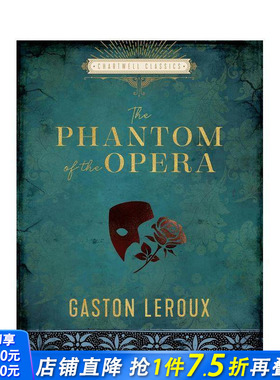 【预售】歌剧魅影 【Chartwell Classics】The Phantom of the Opera 原版英文文学 正版进口书