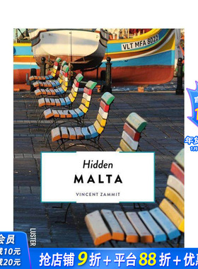 【预售】马耳他隐踪 Hidden Malta 原版英文旅行 正版进口书