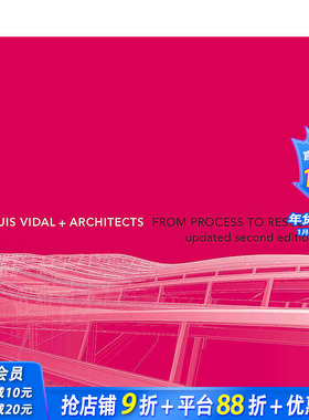 【现货】进口原版 LVA建筑事务所作品集 Luis Vidal + Architects