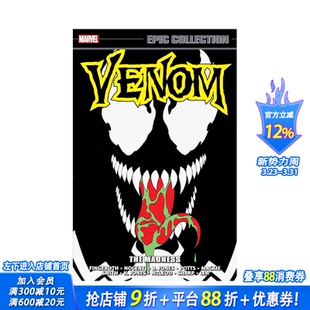 英文漫画 进口图书 Venom The Madness Collection 毒液史诗合集：疯狂 Epic 正版 原版 预售