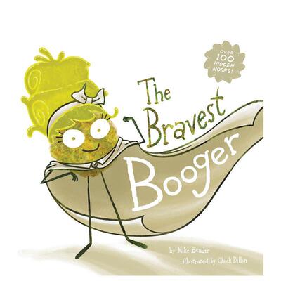 【现货】勇敢的鼻涕虫 The Bravest Booger 英文儿童故事绘本 进口童书