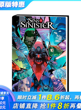 【预售】英文原版 罪恶 SINS OF SINISTER 英文漫画 进口原版书籍 善优图书