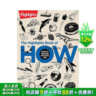 【预售】《如何发现世界运转背后的科学》精选集 The Highlights Book of How 英文儿童插画故事绘本 进口童书