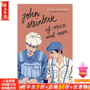 【预售】人鼠之间 Of Mice and Men 原版英文世界文学 正版进口图书