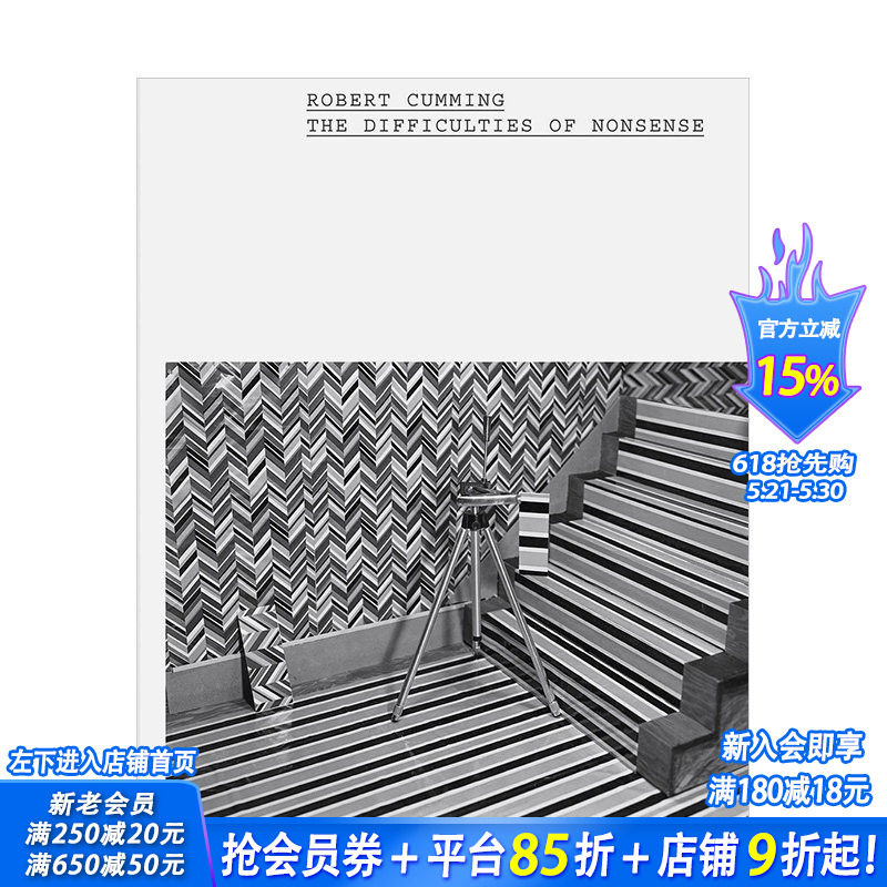 【现货】艺术家罗伯特·卡明：胡扯的困难 Robert Cumming: The Difficulties of Nonsense 英文原版进口画册