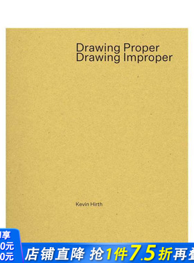 【预售】正确的绘画/不正确的绘画 Drawing Proper/Drawing Improper 原版英文建筑设计 正版进口书