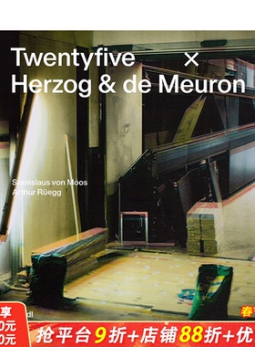 【现货】英文原版 赫尔佐格和德梅隆：25个重要项目 Twentyfive x Herzog & de Meuron 建筑设计 正版进口书籍画册 善优图书