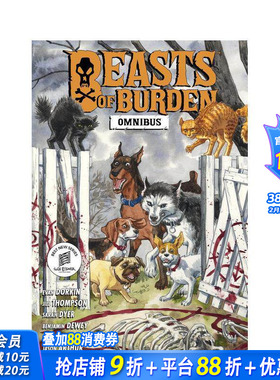 【预售】负重之兽 合集 Beasts of Burden Omnibus 原版英文漫画书 正版进口书