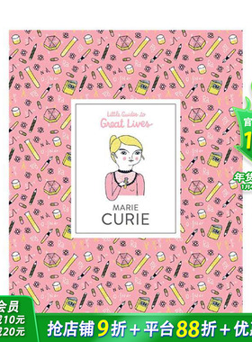 【现货】小指南大人物：Marie Curie玛丽·居里 儿童艺术启蒙 英【善优童书】